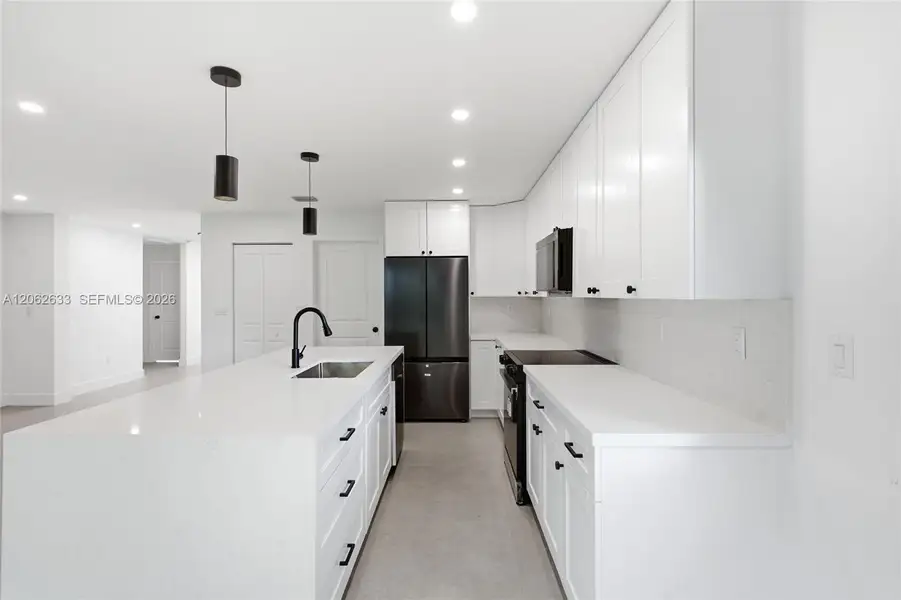 Furnished interior view inside a new home in , South Miami (Image 8). Furnished interior view inside a new home in , South Miami (Image 8).