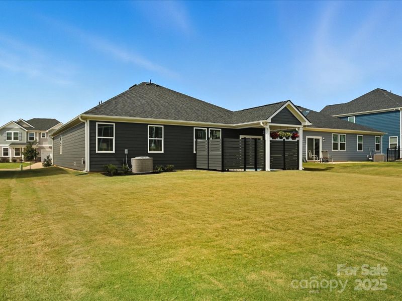 Exterior details and patio area of a home in Wilson Creek Classic Series, Indian Land (Image 24). Exterior details and patio area of a home in Wilson Creek Classic Series, Indian Land (Image 24).