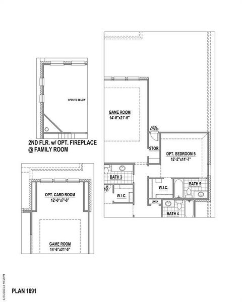 Floor plan options