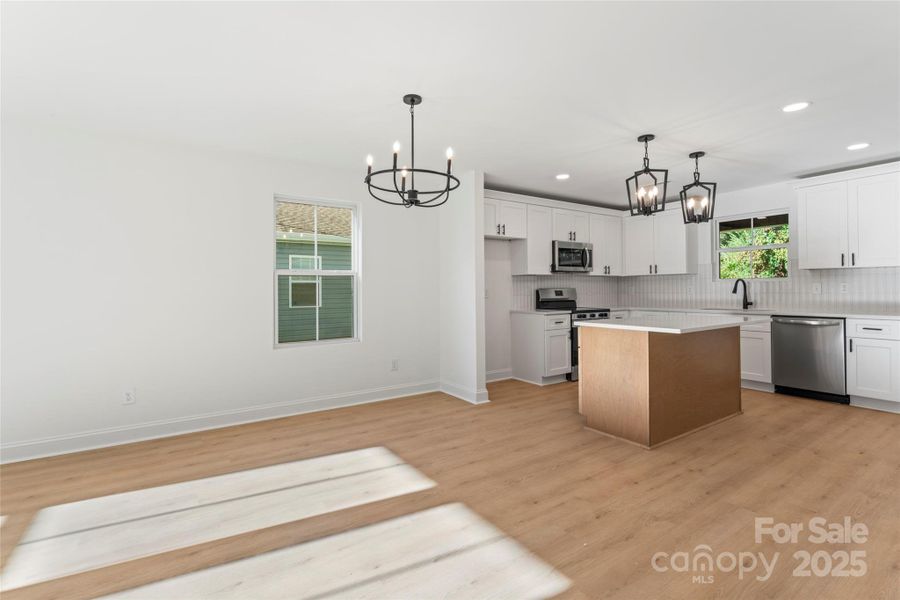 Furnished interior view inside a new home in , Charlotte (Image 5).