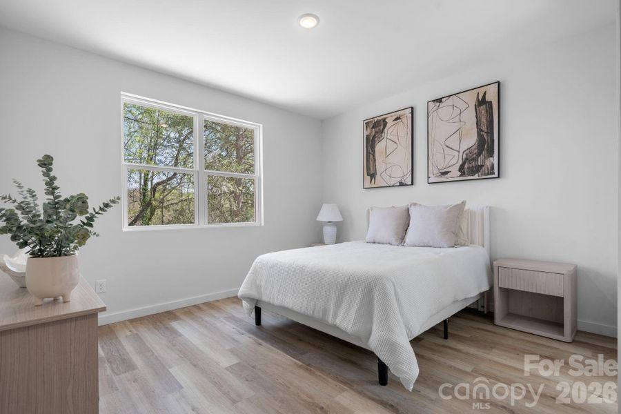 Furnished interior view inside a new home in , Hickory (Image 6).