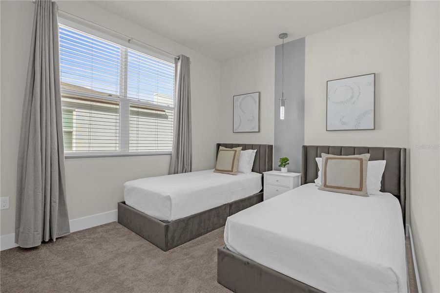 Furnished interior view inside a new home in , Clermont (Image 31).