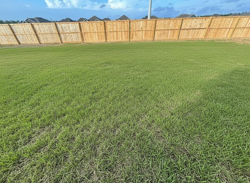 Exterior details and patio area of a home in Natureview, Freeport (Image 3).