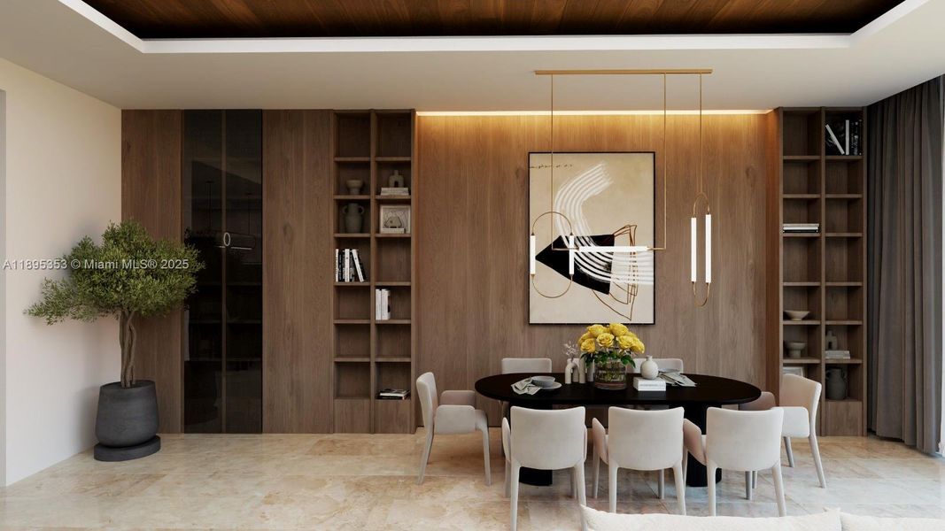 Furnished interior view inside a new home in , Fort Lauderdale (Image 4). Furnished interior view inside a new home in , Fort Lauderdale (Image 4).