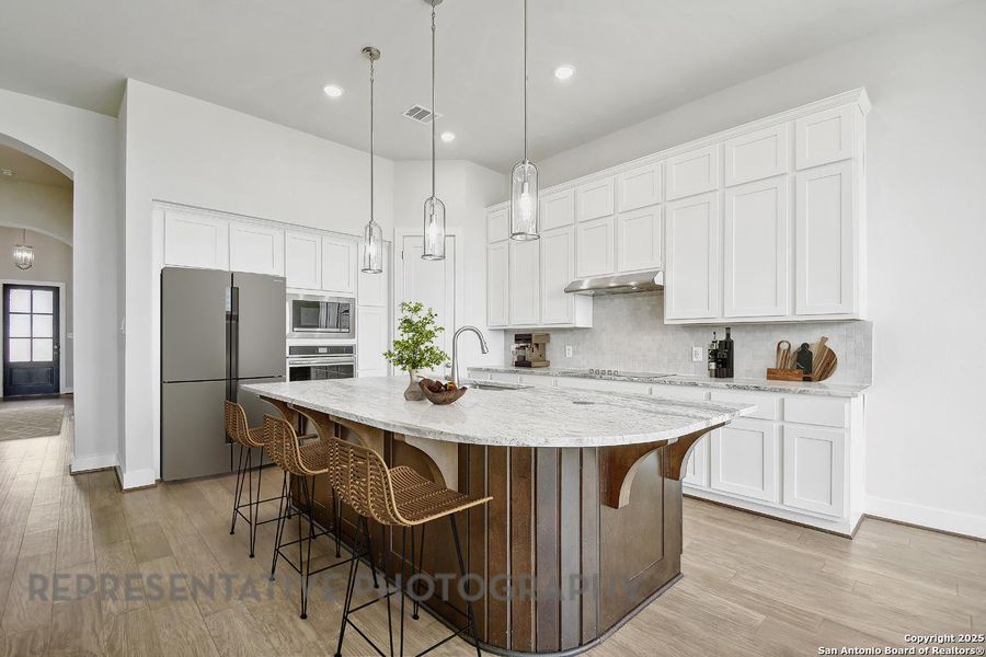 Furnished interior view inside a new home in Alsatian Oaks: 50ft. lots, Castroville (Image 11). Furnished interior view inside a new home in Alsatian Oaks: 50ft. lots, Castroville (Image 11).