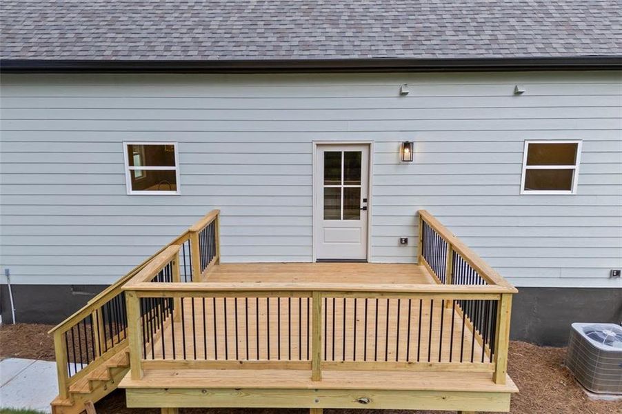 Front exterior of a new home in , Monroe, GA, highlighting curb appeal (Image 37).