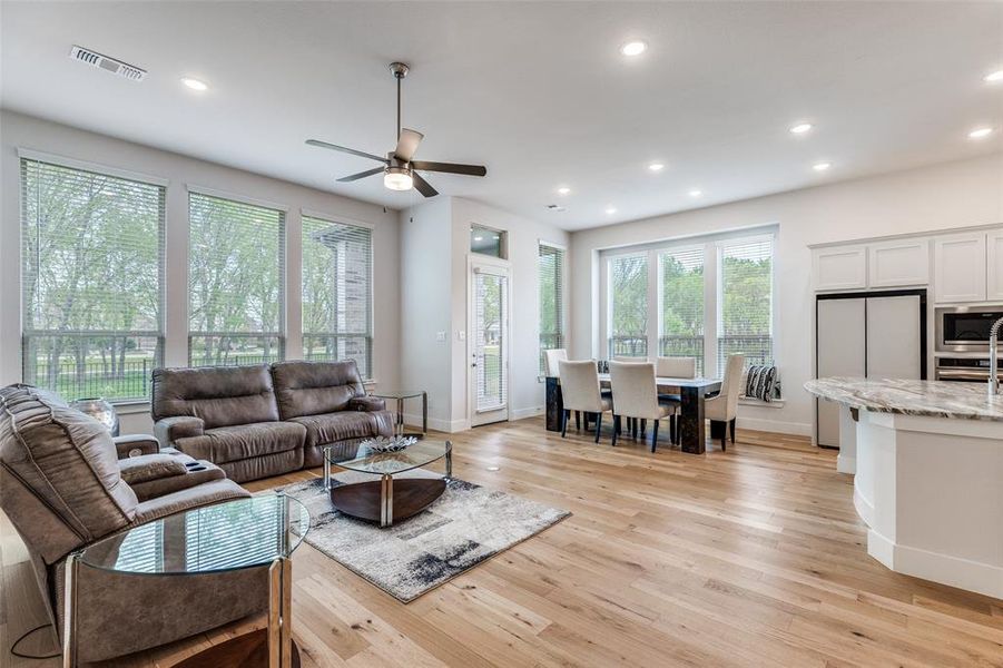 Furnished interior view inside a new home in Mantua Point, Van Alstyne (Image 4).