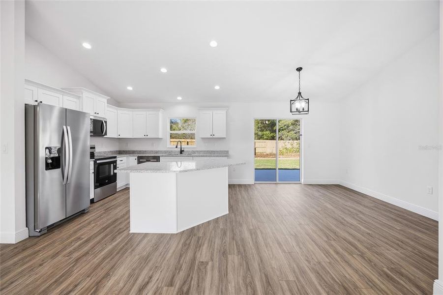Furnished interior view inside a new home in , Citrus Springs (Image 5).