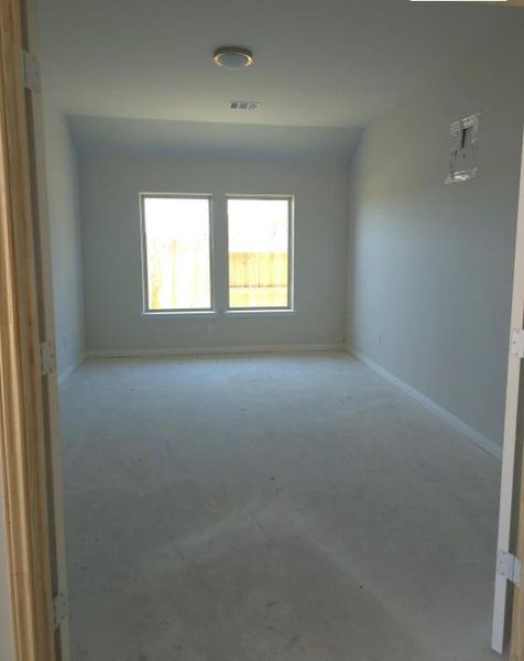 In-progress construction of a new home in Sundance Cove - Paintbrush Collection, Crosby, TX (Image 3). In-progress construction of a new home in Sundance Cove - Paintbrush Collection, Crosby, TX (Image 3).