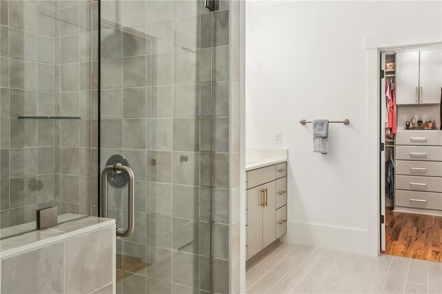 Furnished interior view inside a new home in , Marietta (Image 27).