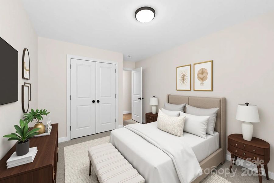 Furnished interior view inside a new home in , Huntersville (Image 13).