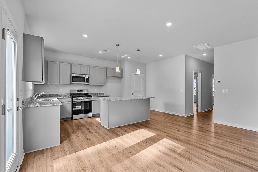 Furnished interior view inside a new home in Bell West, Kernersville (Image 7).