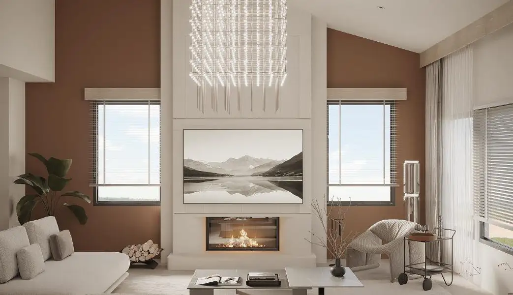 Furnished interior view inside a new home in , Jonestown (Image 13).