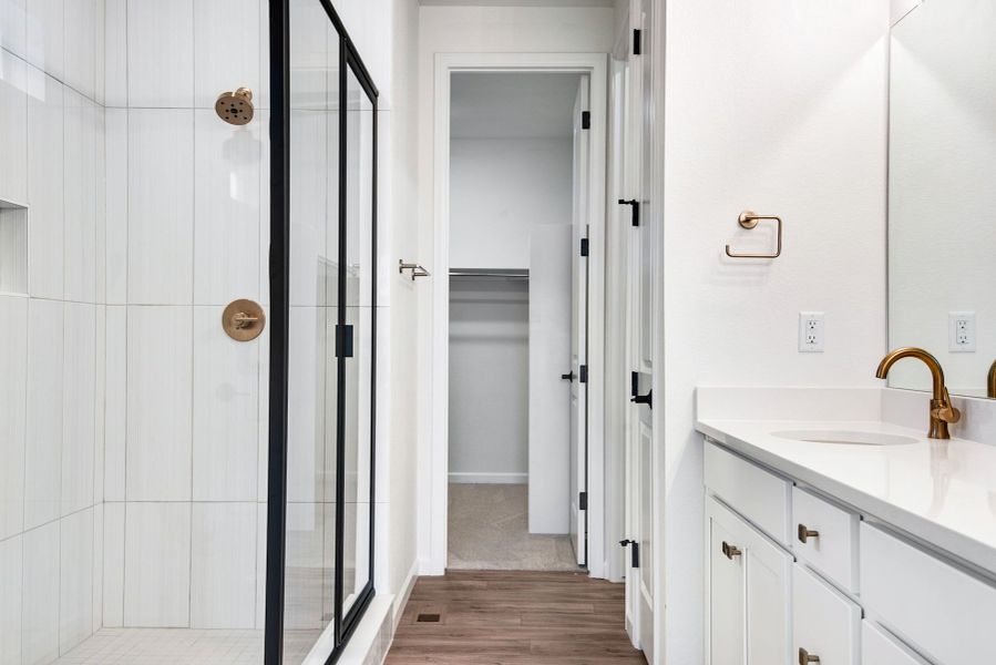 Furnished interior view inside a new home in The Aurora Highlands, Aurora (Image 8). Furnished interior view inside a new home in The Aurora Highlands, Aurora (Image 8).