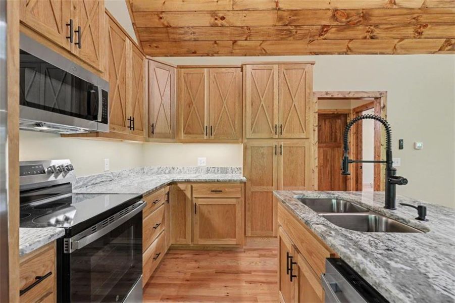 Furnished interior view inside a new home in , Blairsville (Image 17).