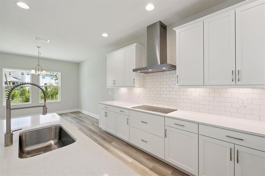 Furnished interior view inside a new home in Caldera, Spring Hill (Image 10). Furnished interior view inside a new home in Caldera, Spring Hill (Image 10).