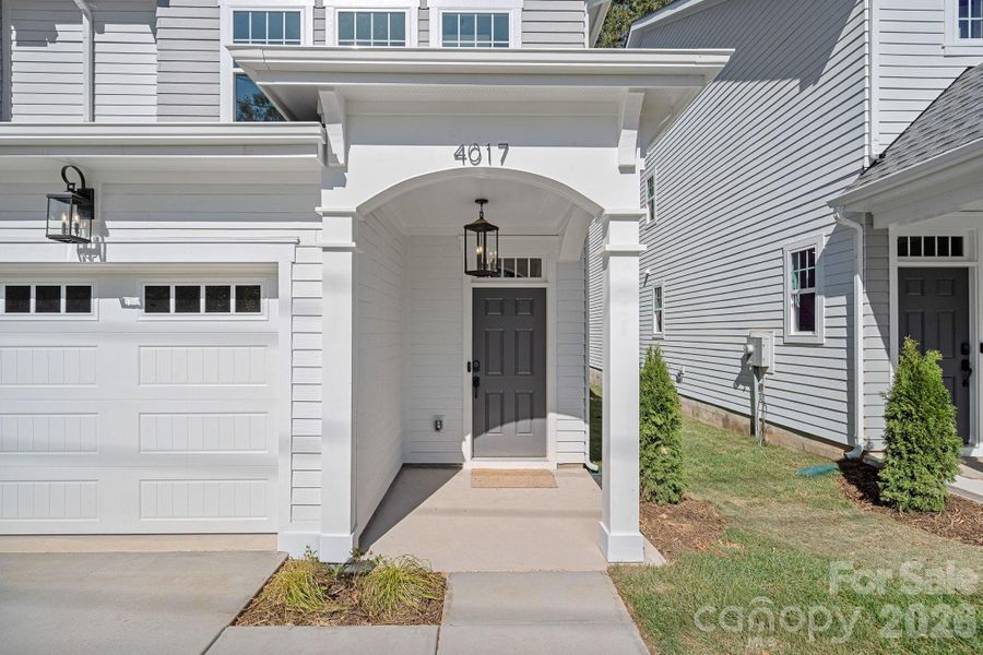 Exterior details and patio area of a home in , Charlotte (Image 3).