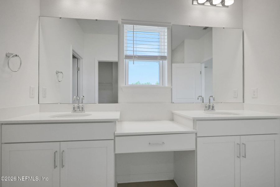 Furnished interior view inside a new home in TrailMark, St. Augustine (Image 7).