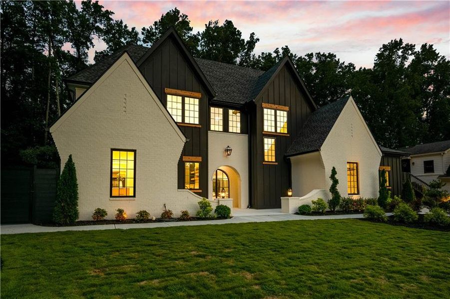Front exterior of a new home in , Atlanta, GA, highlighting curb appeal (Image 28).
