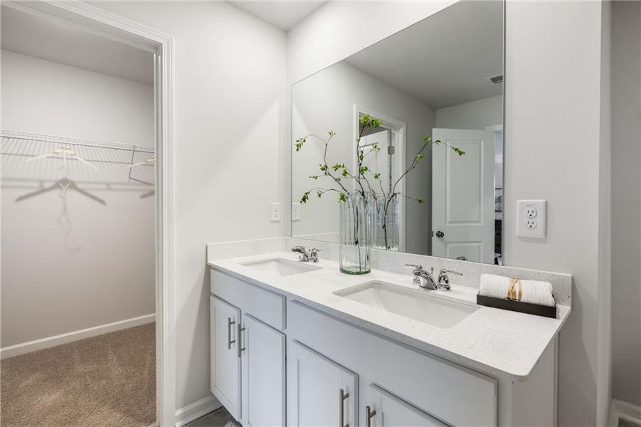 Furnished interior view inside a new home in , Conyers (Image 25).