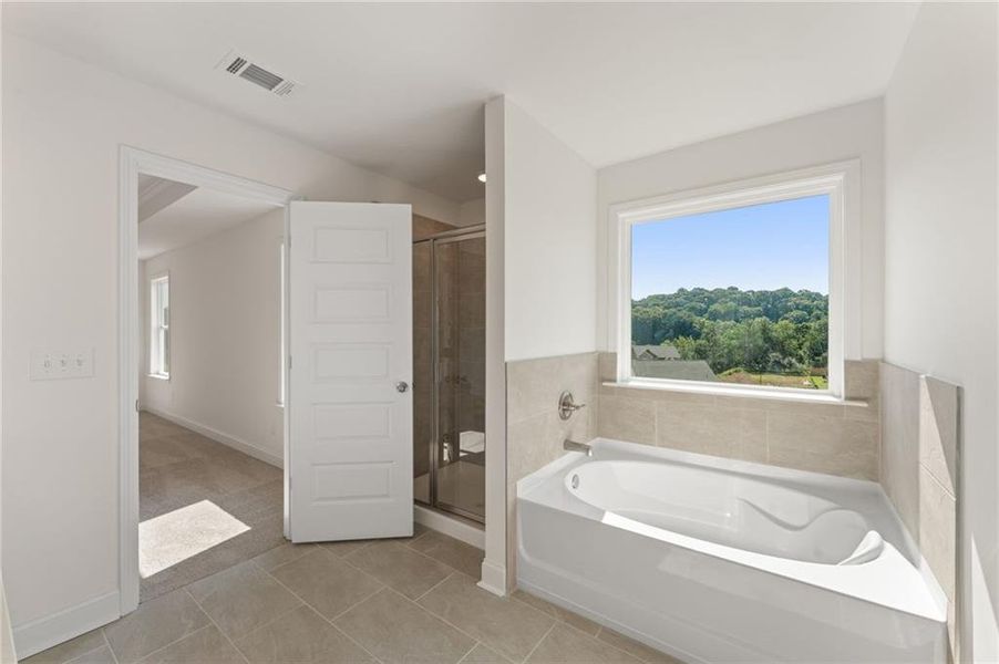 Furnished interior view inside a new home in Clark Farms, Flowery Branch (Image 8).