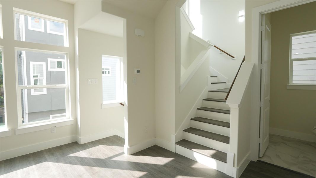 Spacious, unfurnished interior of a new home in , Houston (Image 25). Spacious, unfurnished interior of a new home in , Houston (Image 25).