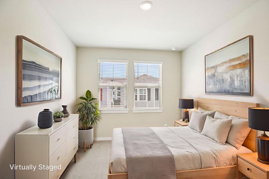 Photo is not of the actual home, but is an inspirational photo of builder’s model home and may depict options, furnishings, and/or decorator features that are not included