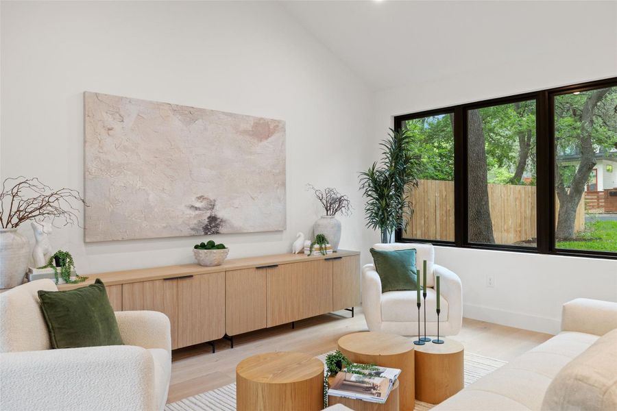 Furnished interior view inside a new home in , Austin (Image 18).