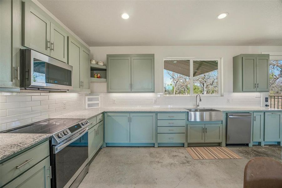 Furnished interior view inside a new home in , Santo (Image 6).