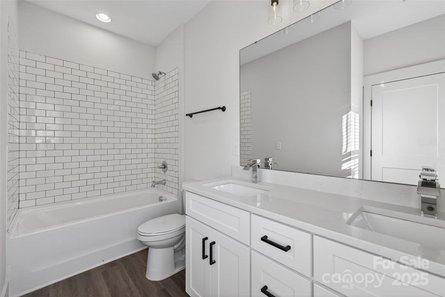 Furnished interior view inside a new home in , Charlotte (Image 11).