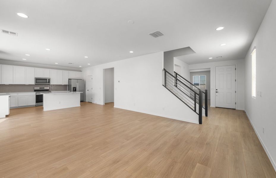 Spacious, unfurnished interior of a new home in Soleo, San Tan Valley (Image 17). Spacious, unfurnished interior of a new home in Soleo, San Tan Valley (Image 17).