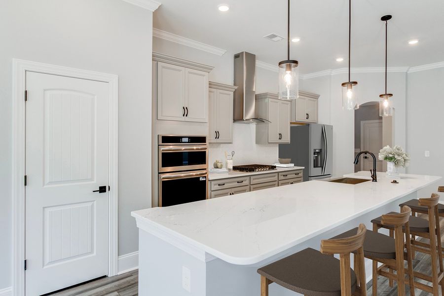 Representative furnished interior of a home built from the Campbell - Elite Collection by Mungo Homes in Walnut Grove, Easley (Image 3).
