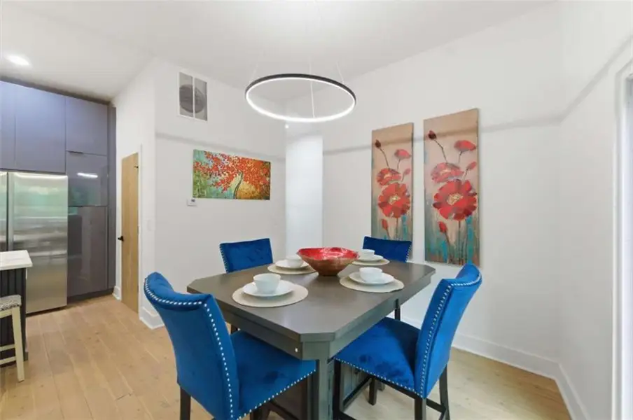 Furnished interior view inside a new home in , Atlanta (Image 6).