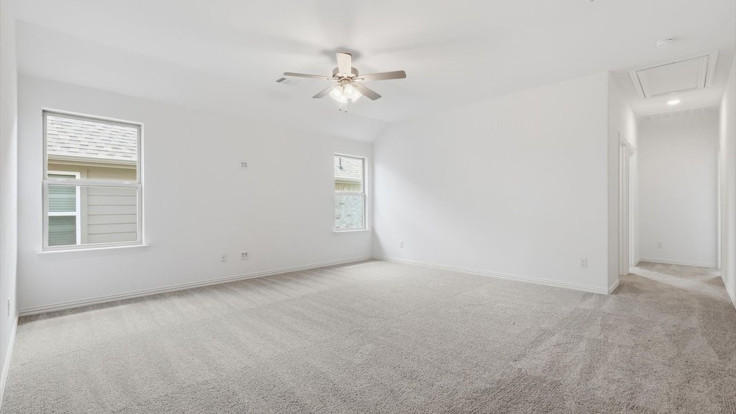 Furnished interior view inside a new home in Westridge Journey, Princeton (Image 37).