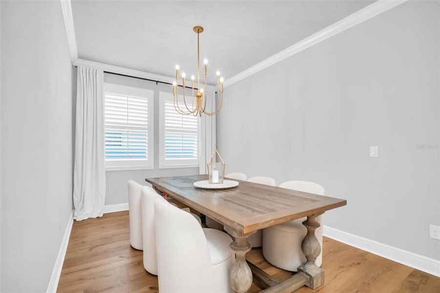 Furnished interior view inside a new home in , Palm Harbor (Image 26).