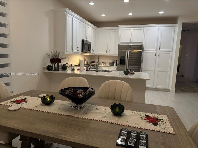 Furnished interior view inside a new home in , Port St. Lucie (Image 36).
