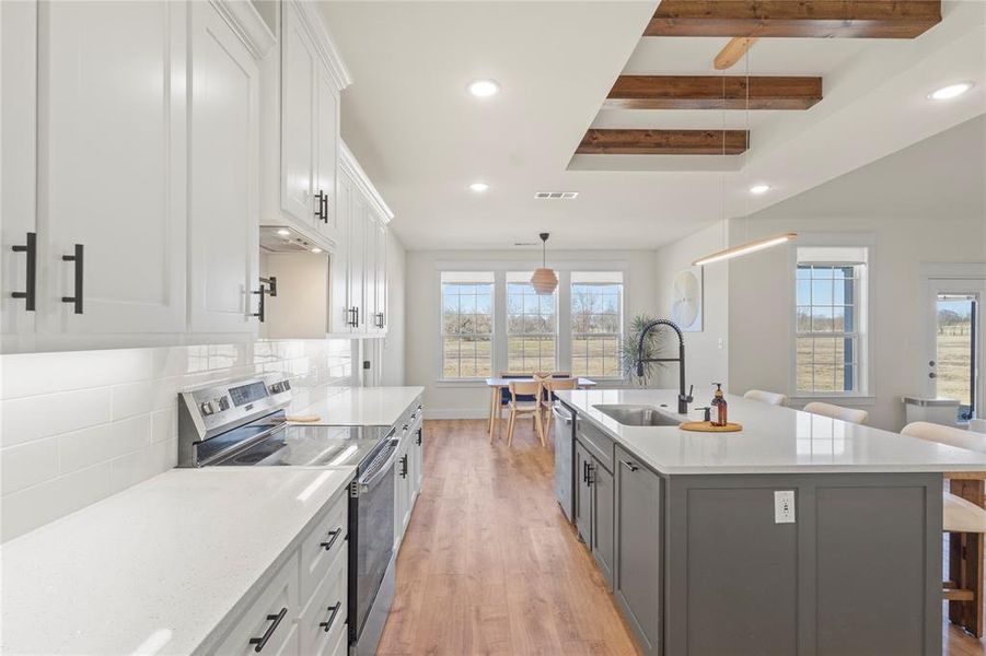 Furnished interior view inside a new home in , Lone Oak (Image 23).