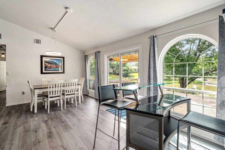 Furnished interior view inside a new home in , Gun Barrel City (Image 6).