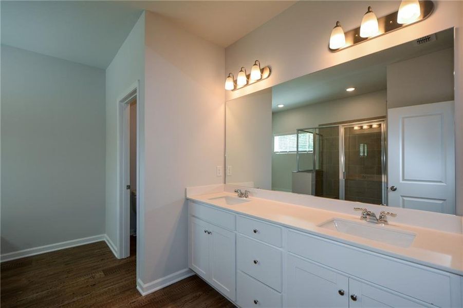 Furnished interior view inside a new home in Graystone Village, Grayson (Image 11).