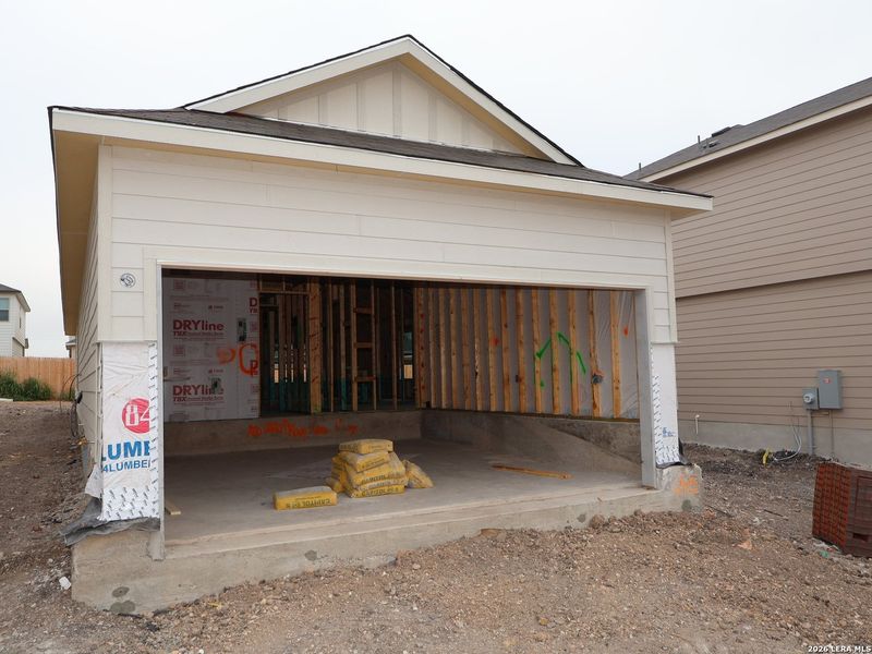 In-progress construction of a new home in Paloma Park, Converse, TX (Image 24).