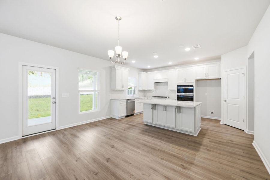 Spacious, unfurnished interior of a new home in Grand Arbor, Blythewood (Image 20).
