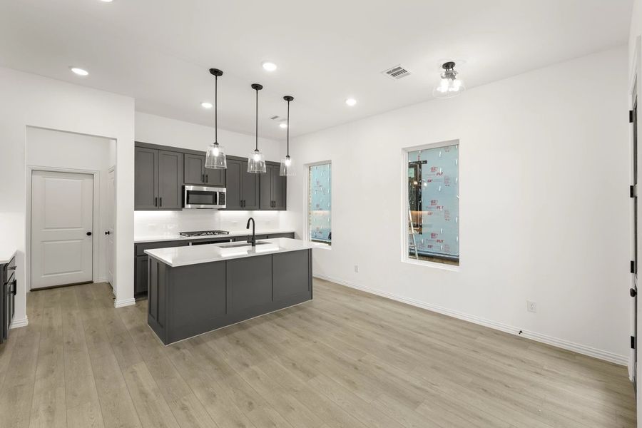 Kitchen featuring the Minimalist Collection Kitchen featuring the Minimalist Collection