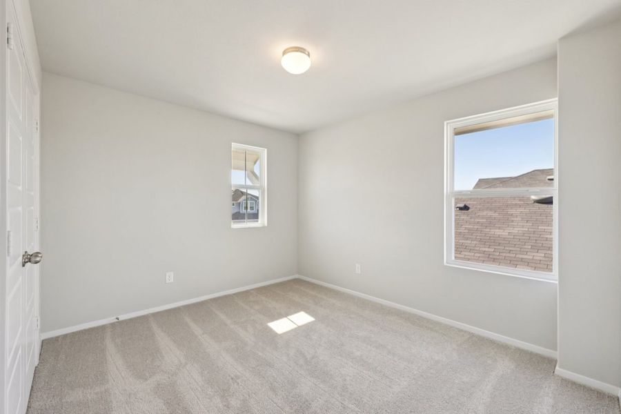 Representative unfurnished interior of a home built from the Azalea 1668 by Brohn Homes in Azalea, Pattison (Image 13).