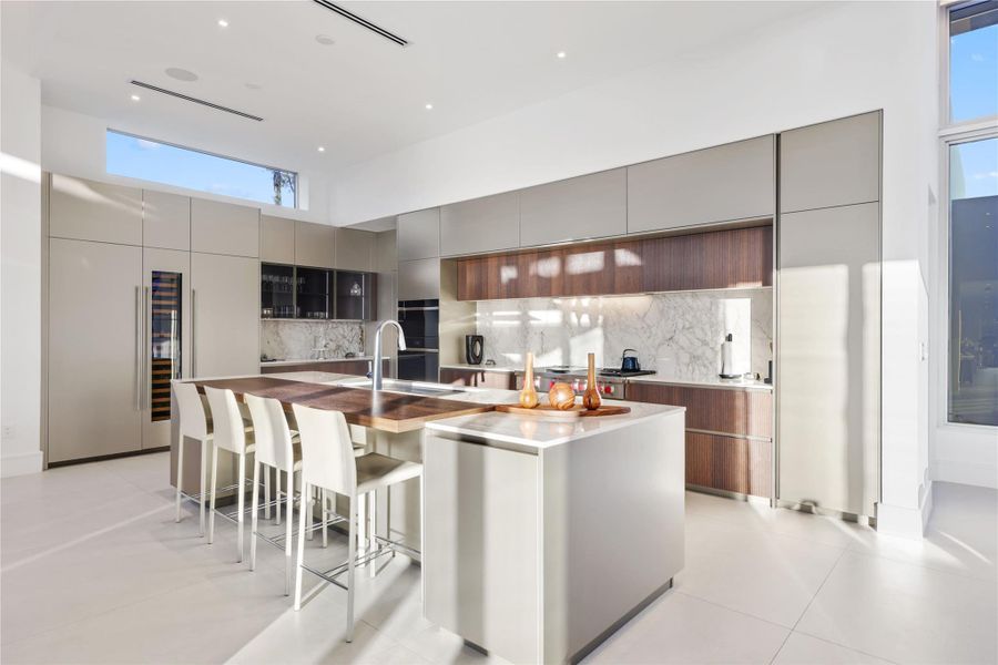 Furnished interior view inside a new home in , Parkland (Image 14).