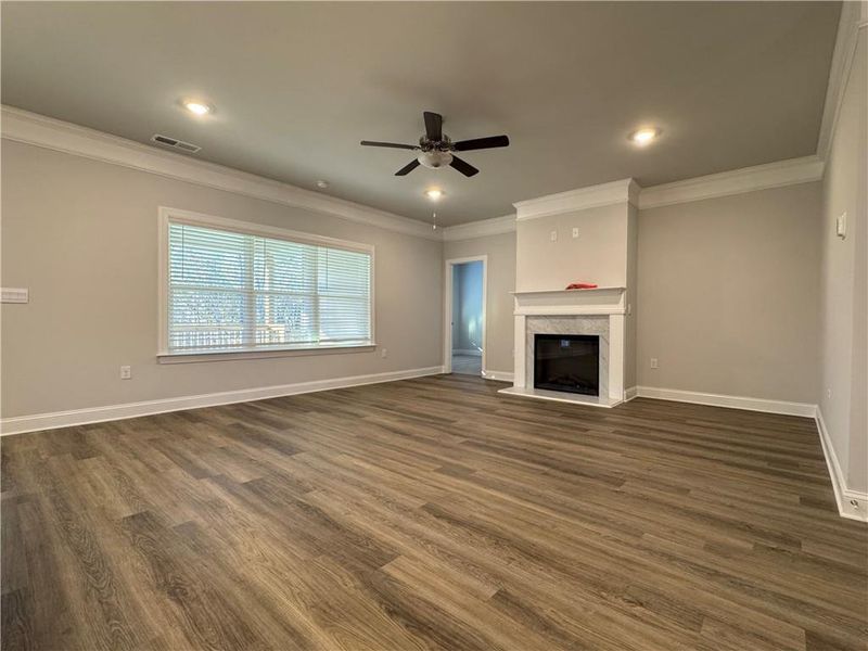 Spacious, unfurnished interior of a new home in Tuscany Hills, Douglasville (Image 18). Spacious, unfurnished interior of a new home in Tuscany Hills, Douglasville (Image 18).