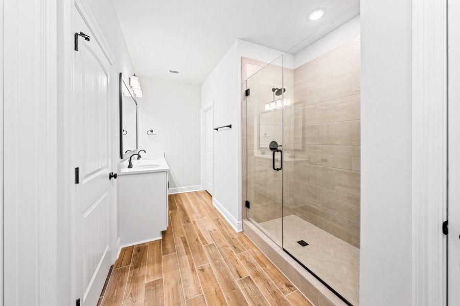 Furnished interior view inside a new home in Natureview, Freeport (Image 8). Furnished interior view inside a new home in Natureview, Freeport (Image 8).