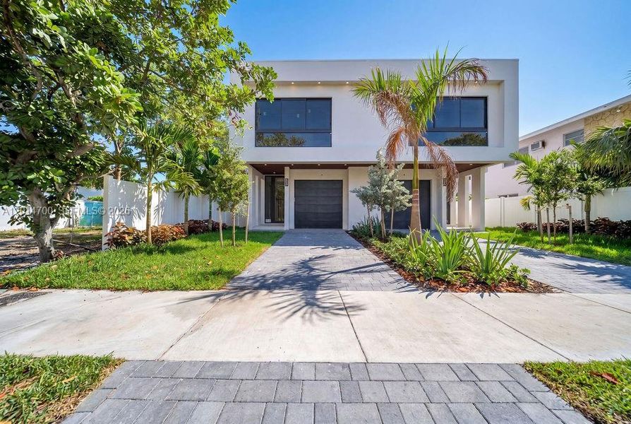 Front exterior of a new home in , Fort Lauderdale, FL, highlighting curb appeal (Image 30).