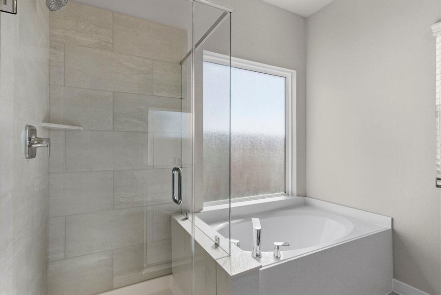 Furnished interior view inside a new home in Grand Oaks Village, Houston (Image 5).