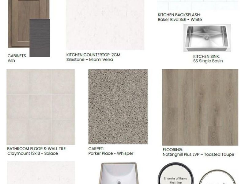 Sample of building materials used in homes in Liberty Estates, Cleveland (Image 4). Sample of building materials used in homes in Liberty Estates, Cleveland (Image 4).