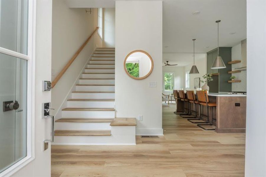 Furnished interior view inside a new home in , Atlanta (Image 26).